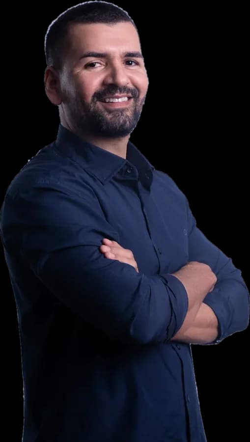 Integrante del equipo de soporte de Arhosting, sonriendo